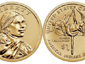 JAV 1 Doleris, 2023 Indėnai, Maria Tallchief