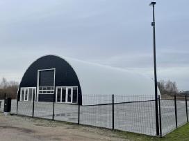 Aangarų statyba, angarų skardinimas, montavimas
