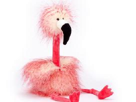 Jellycat Flora Flamingo pliušinis paukštis