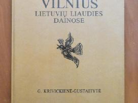Knyga Vilnius lietuvių liaudies dainose
