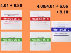 Ph buferiai 4.01 6.86 9.18 10.01 ph matuoklis