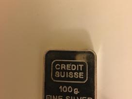 Credit Suisse 100g investicinis sidabras