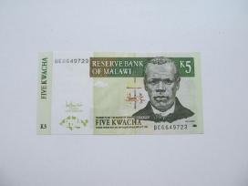 5 kwacha , Malavis , 1989 unc