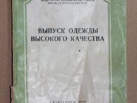 Aukštos kokybės drabužių pasiuvimas knyga 1955 m.