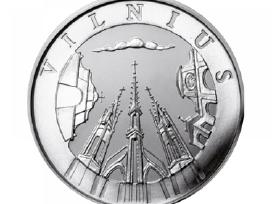 10 litų moneta Vilnius, Lietuva 1998