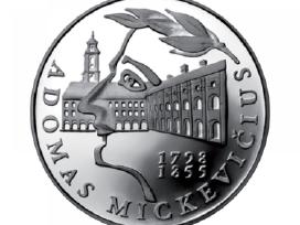 50 litų Adomo Mickevičiaus gimimo 200-ioms metinės