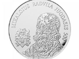 20 eurų moneta Mikalojus Radvila Juodasis 500