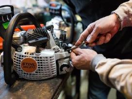 Stihl benzopjūklų, trimerių, žoliapjovių remontas