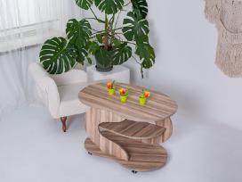 Žurnalinis kavos staliukas "Pupelė"