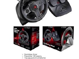 Žaidimų vairas Kyzar Switch Racing Wheel - Ratt- o