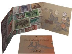 2012 m. numizmatinis apyvartinių monetų rinkinys