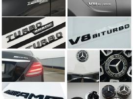 Mercedes Amg , v8biturbo emblemos, zenklas , LED