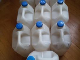 Plastiko talpos-bakeliai-kanistrai 5l.