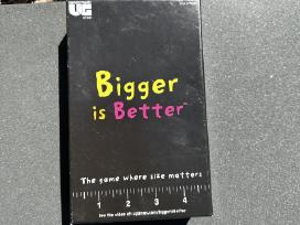Bigger is better linksmas vakarėlių žaidimas