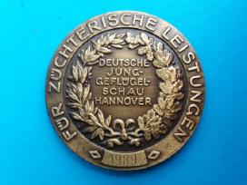 Vokietijos jaunųjų paukščių paroda. Hanoveris 1989