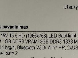 Nešiojamas kompiuteris Asus K53t