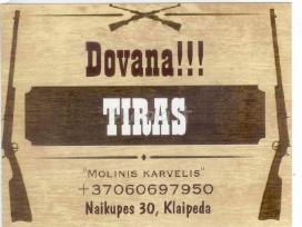 Dovana: šaudymo koviniais ginklais pamoka