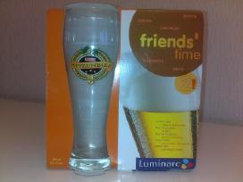 Du Nauji "Luminarc" 0.5 L Bokalai