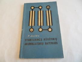 Knyga Starterinės rūgštinių akumul. baterijos 1969