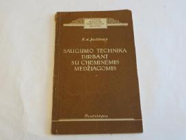 Knyga Saugumo technika dirbant su chem. medžiagom.
