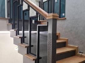 Laiptų, turėklų projektavimas, gamyba, montavimas