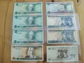 Įvairūs litų banknotai