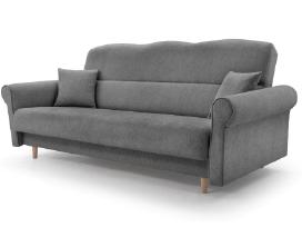 Sofa lova Loft, miegama, patalų dėžė