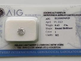Natūralus Briliantas 0.64 ct