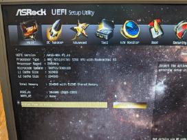 Komplektas Asrock Am1b-hdm / Athlon 5350