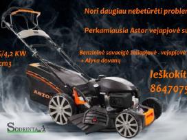 Savaeigė benzininė vejapjovė Honda variklis