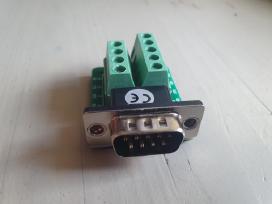 Db9 to terminal connector (rs232)