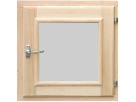 Pirties langelis 300x300 mm stiklo paketo, pušis