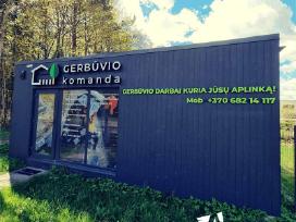 Reklamos gamyba - tūrinė raidės, stendai, iškabos