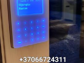 Signalizacijos, vaizdo kameros, priešgaisrinės.