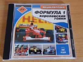 CD su Formulės 1 vaizdo klipais