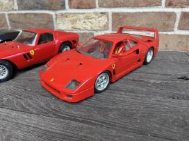 Ferrari F40 Bburago 1:18 made in italy metalinis
