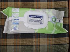 Pavirš. Dezinfekcinės servetėlės Mikrobac tissues