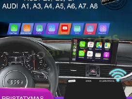 Audi Carplay Androidauto integr org. multimedijoje