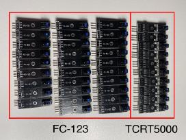 Arduino optojutikliai, Fc-123 ir Tcrt5000