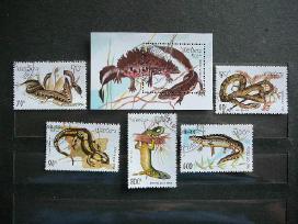 Gyvates Reptilijos Laosas 1994 antsp. la1414
