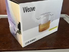 Arbatinukas Weave su porcelianiniu filtru