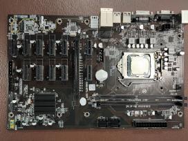 12 Gpu B250 Btc-12p Mining Motherboard + Cpu