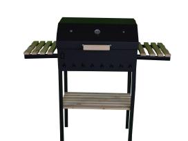 Bbq malkinis grilis su dangčiu