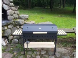 Bbq malkinis grilis su dangčiu (didelis)