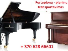 Pianinų fortepijonų seifų pervežimas.perkraustymas