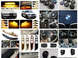Bmw emblemos , zenkliukai, LED lemputes , dalys.