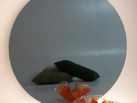 Apvalus 80 cm veidrodis su apšvietimu