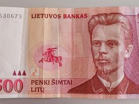 Parduodu 500 Lt banknotą