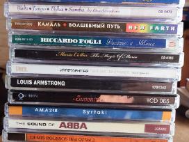 Muzikos CD (romantinė, instrumentinė, žymių atlikė