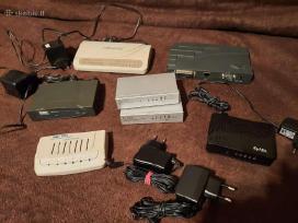 Komutatorių(switch) daug įvairių nuo 5 iki 16 išėj